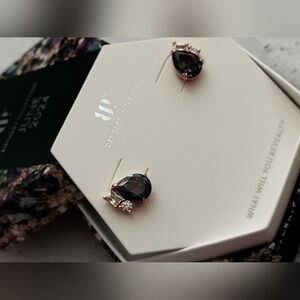 Bomb party June 2024 earrings she's a trailblazer alexandrite rosegold